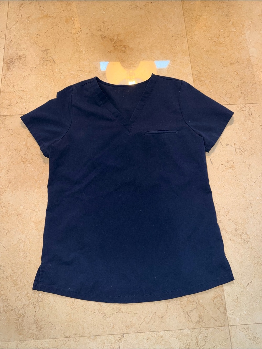 Mandala V-Neck Medical Small Scrub Top